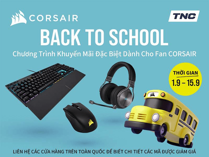  “Corsair PC, Elgato, Corsair Gear  – Back to School” 1